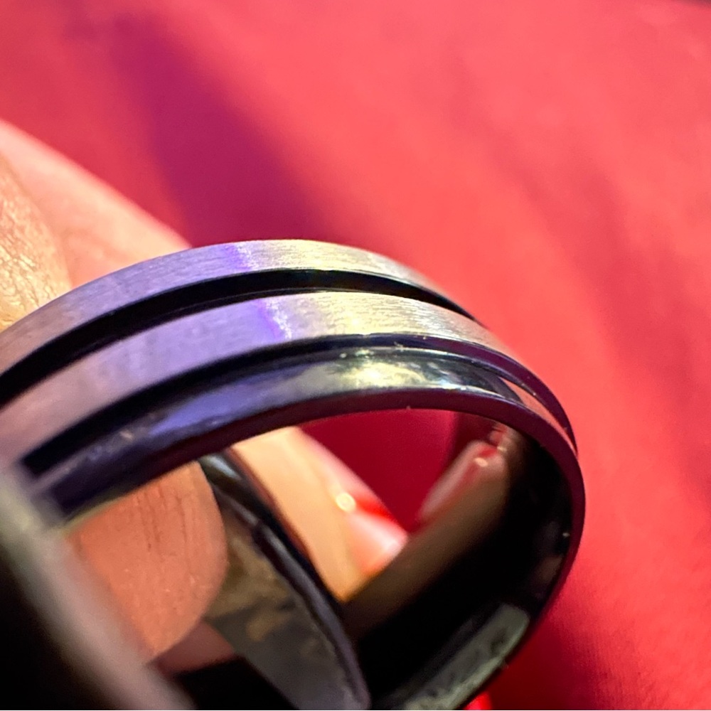 Titanium step edge ring – size 10